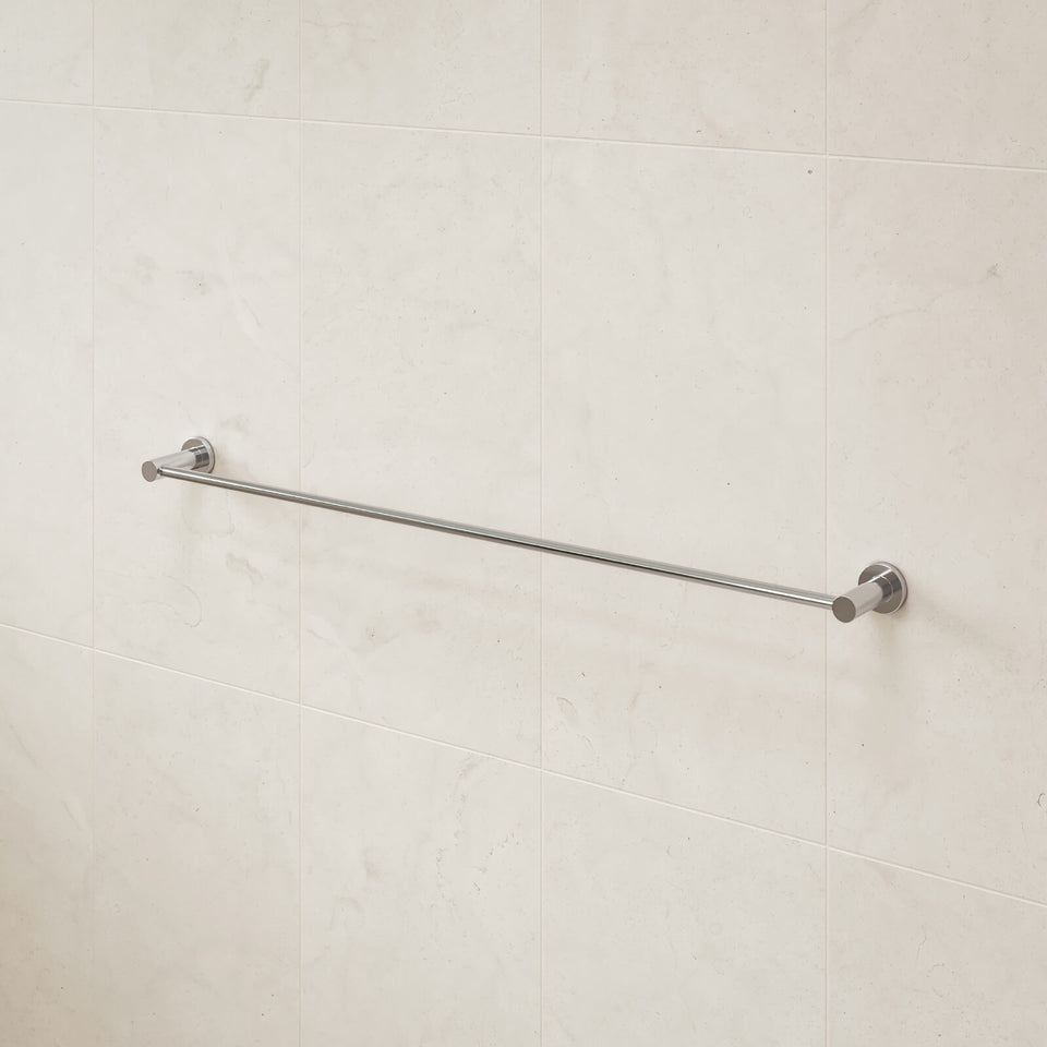 Caroma Liano II Single Towel Rail 840mm - Chrome