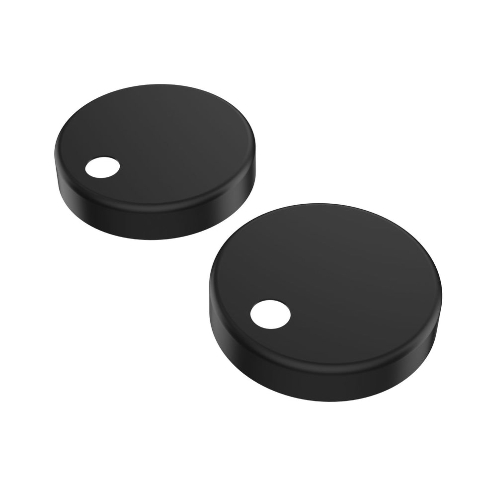 Caroma Toilet Seat Hinge Caps (Liano / Arc / Xena) - Matte Black