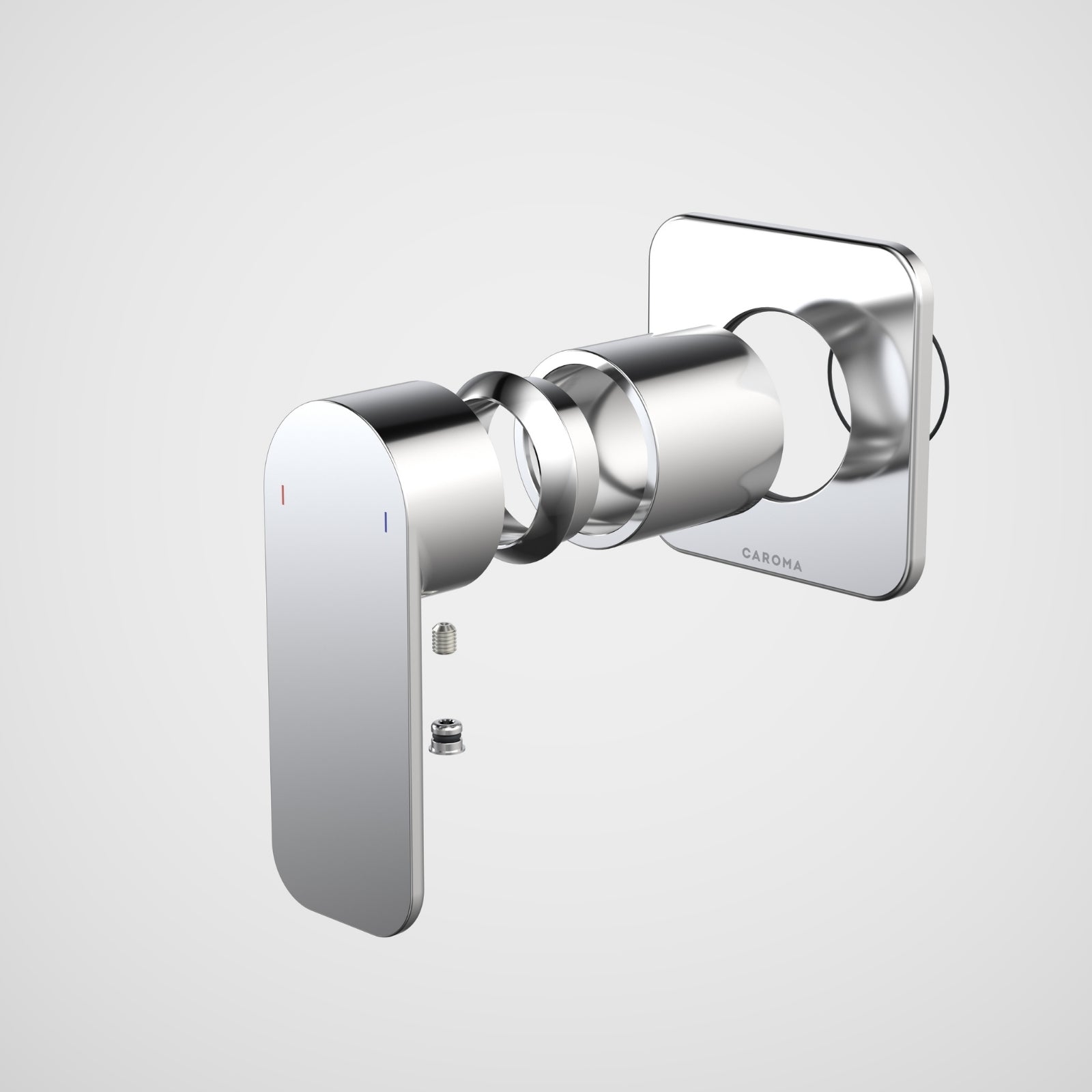 Caroma Luna II Bath/Shower Mixer Trim Kit - Chrome 68209C - The Blue Space