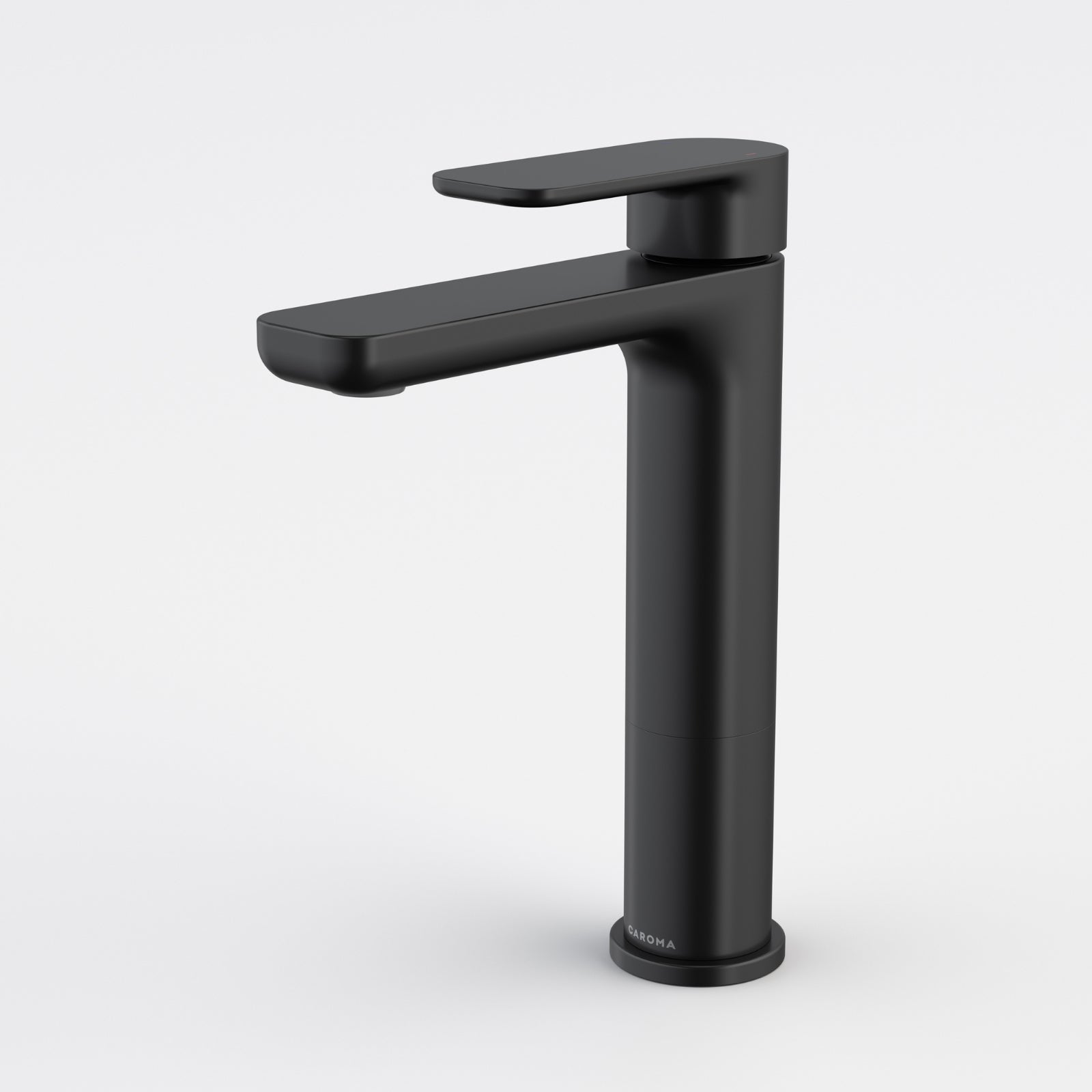 Caroma Luna II Mid Basin Mixer - Satin Black 68199BL6AF - The Blue Space