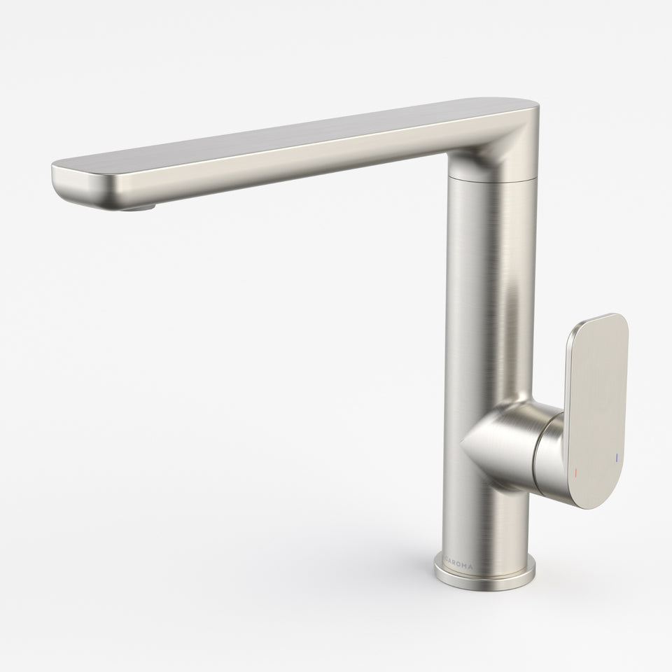 Caroma Luna II Sink Mixer - Brushed Nickel