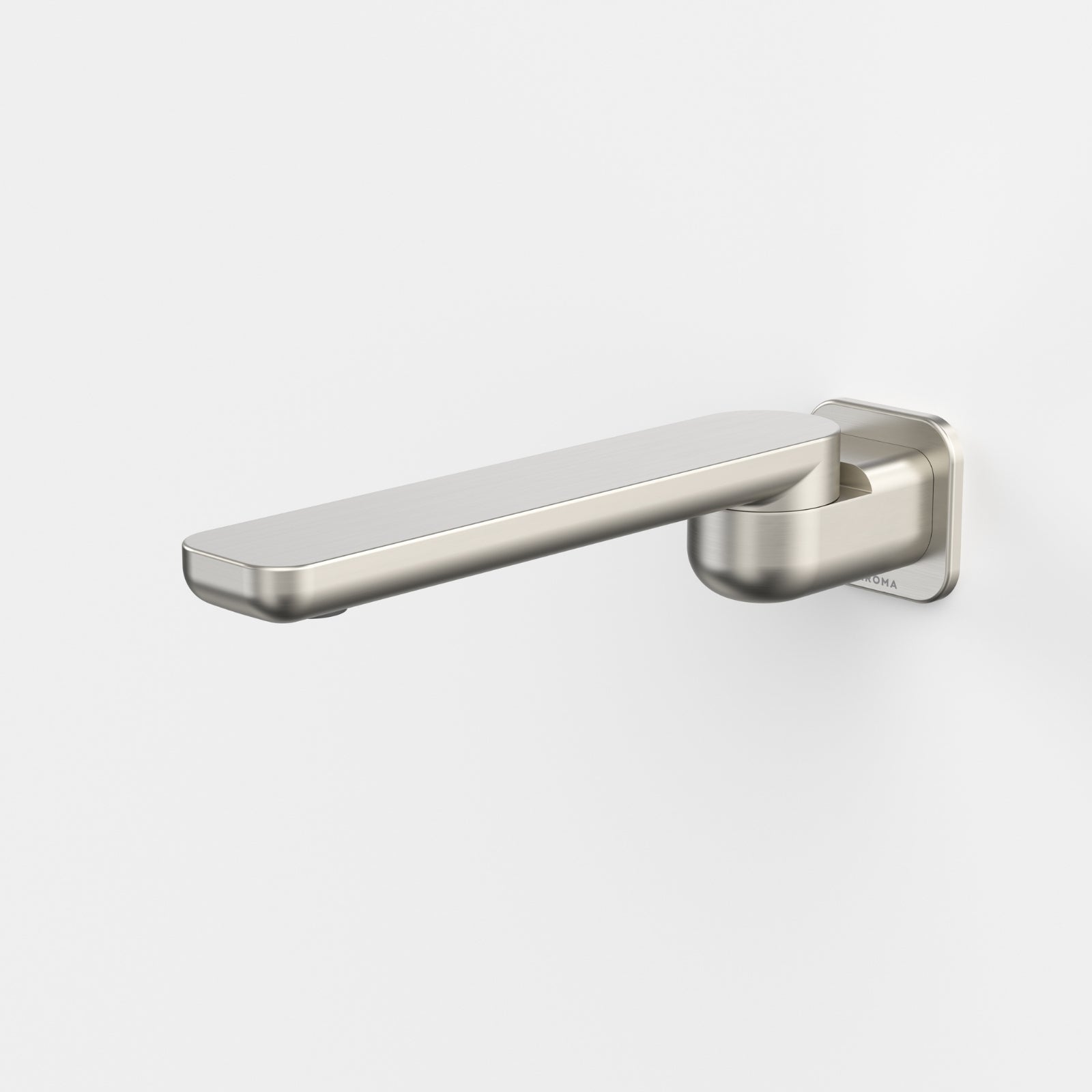 Caroma Luna II Swivel Bath Outlet 220mm - Brushed Nickel 68207BN - The Blue Space