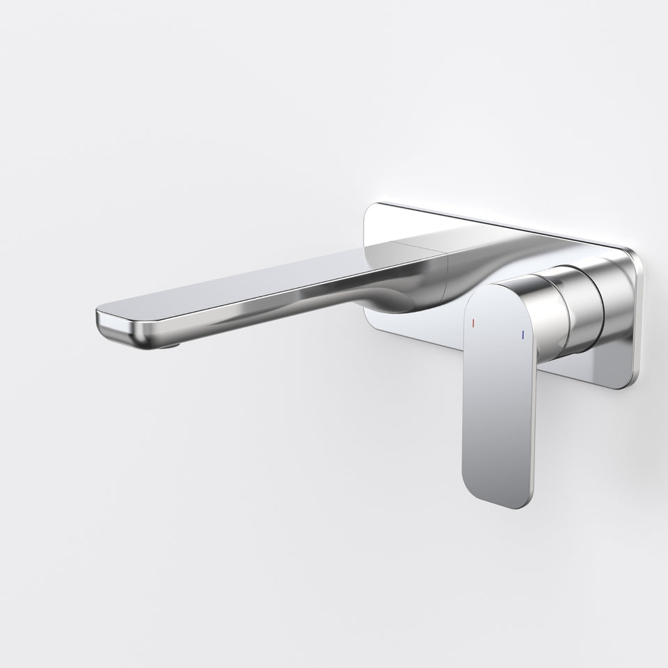 Caroma Luna II Wall Basin/Bath Mixer 180mm - Chrome