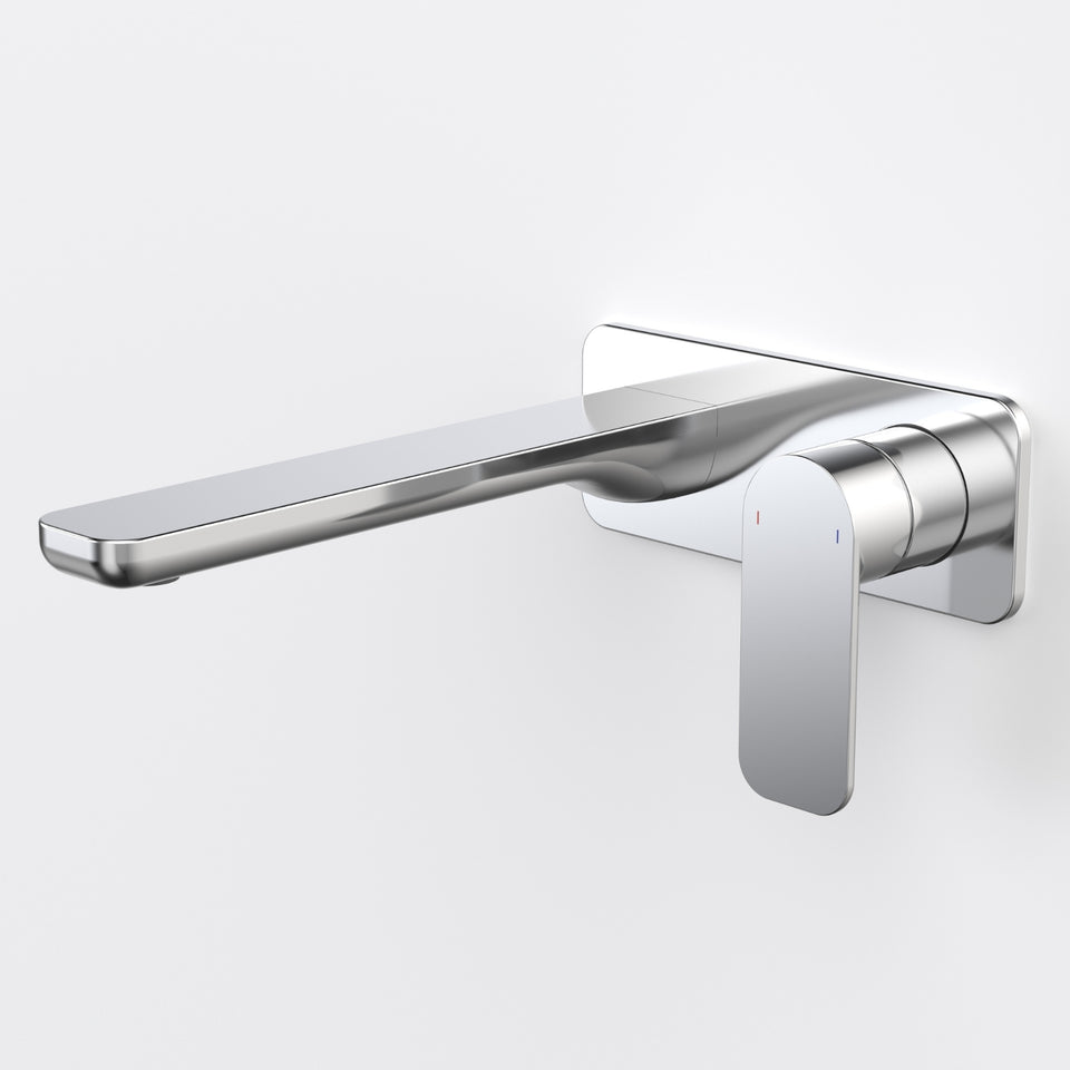 Caroma Luna II Wall Basin/Bath Mixer 220mm - Chrome