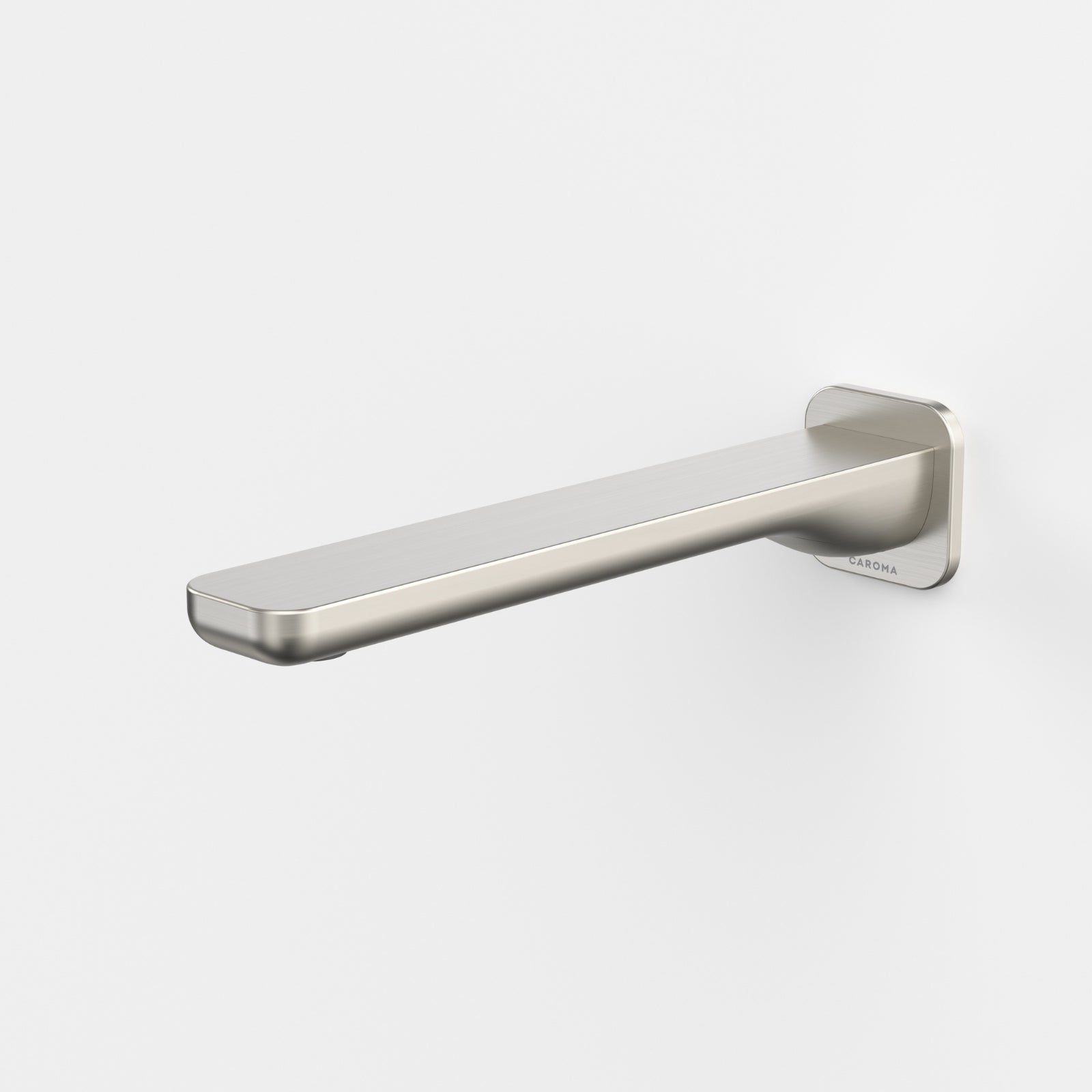 Caroma Luna II Wall Basin/Bath Outlet 220mm - Brushed Nickel 68206BN6AF - The Blue Space