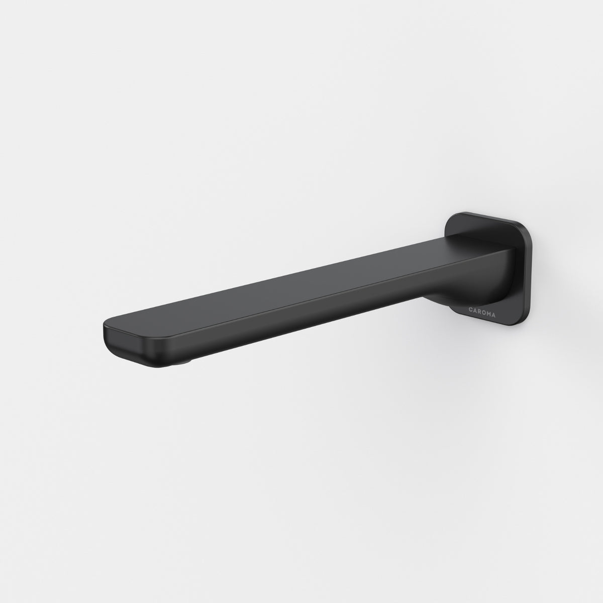 Caroma Luna II Wall Basin/Bath Outlet 220mm - Satin Black 68206BL6AF - The Blue Space