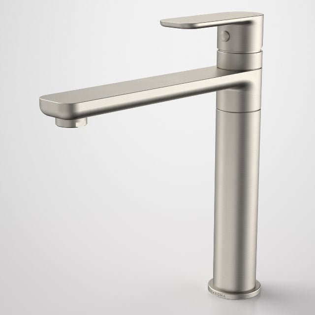 Caroma Luna Sink Mixer Brushed Nickel