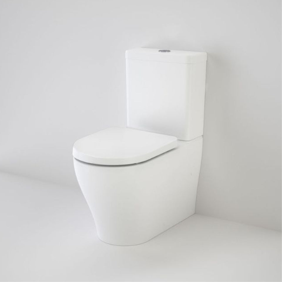 Caroma Luna Slim Cleanflush Toilet Suite - Upgraded Seat Design