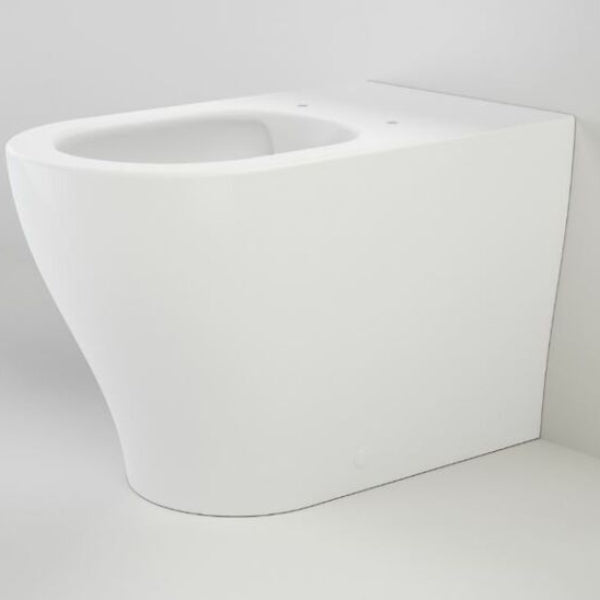 Toilet Pan Caroma Luna Slim Cleanflush Wall Faced Toilet Pan + Seat 844905W/SU - The Blue Space