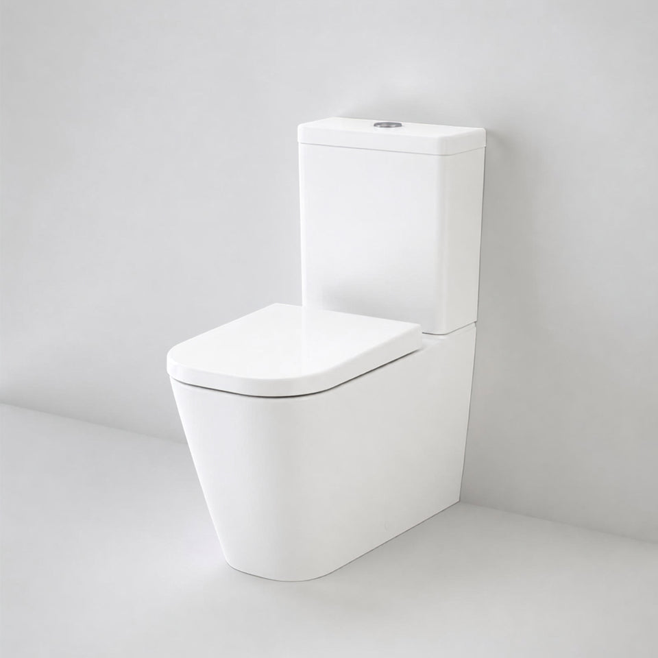 Caroma Luna Square Cleanflush Toilet Suite