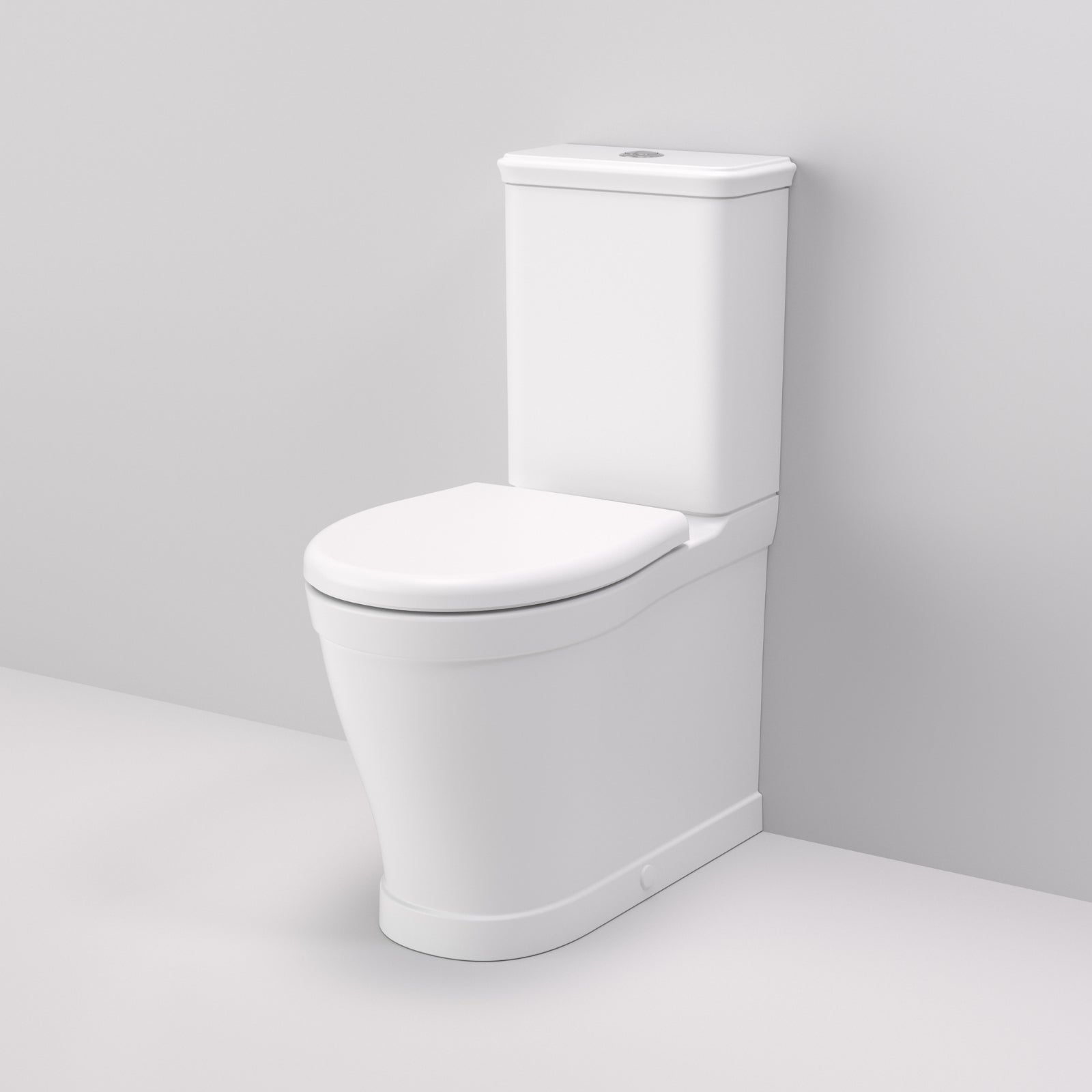 Caroma Riviere Cleanflush® Wall Faced Close Coupled Back Entry Suite - Matte White 790003MW - The Blue Space
