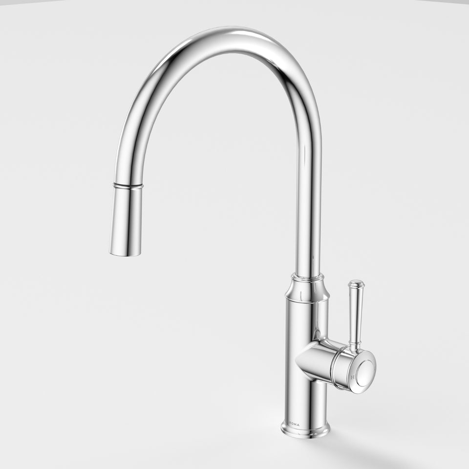 Caroma Riviere Pull Out Sink Mixer - Chrome
