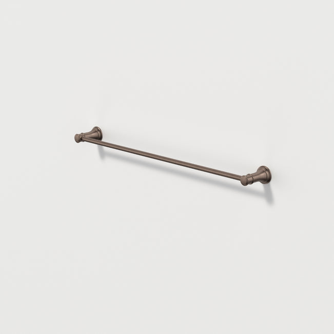 Caroma Riviere Single Towel Rail 600mm - Brushed Bronze 520034BBZ - The Blue Space