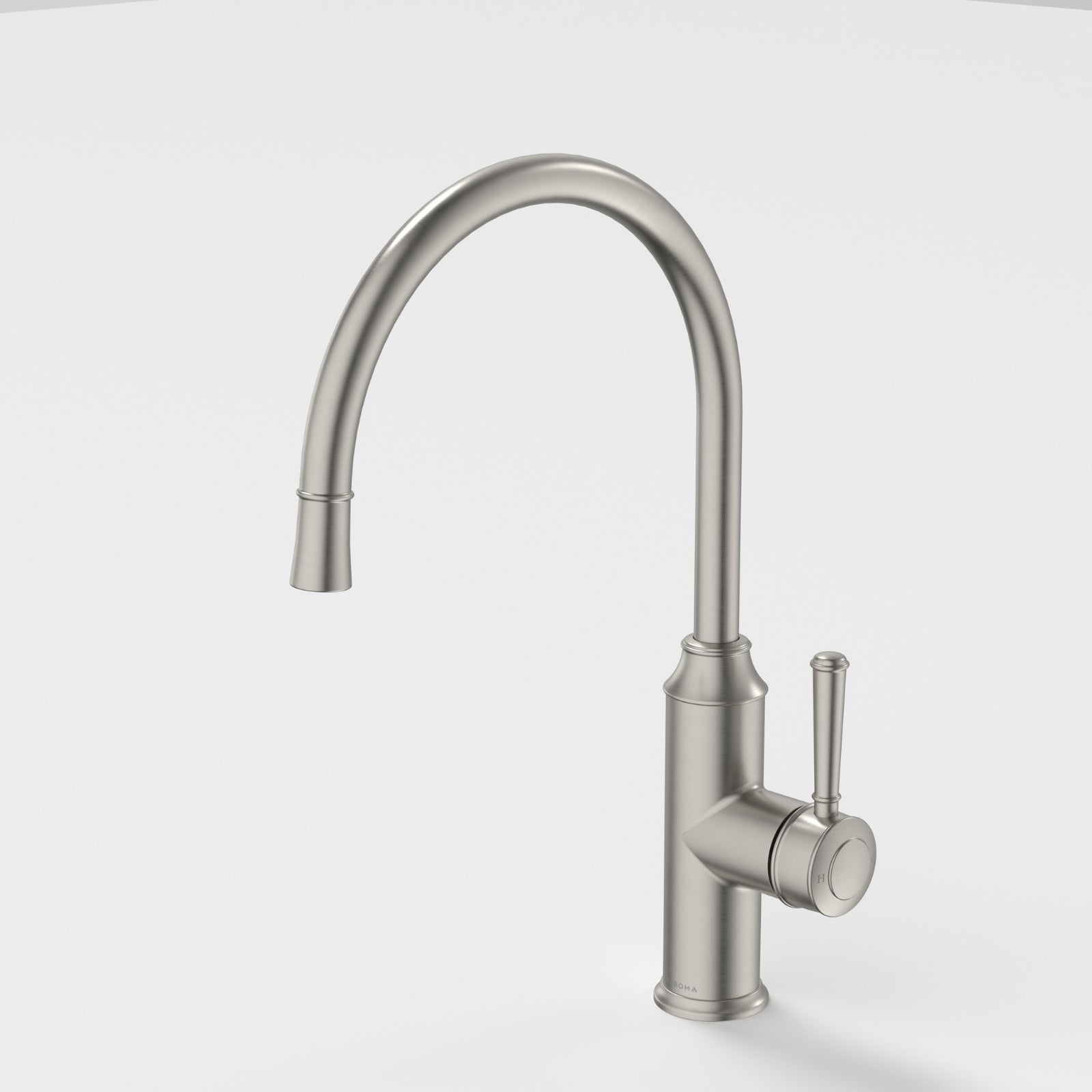 Caroma Riviere Sink Mixer - Brushed Nickel 520016BN56AF - The Blue Space