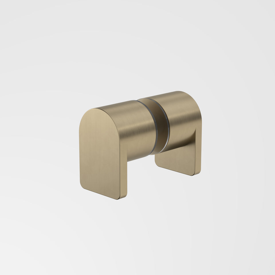 Caroma Shower Door Lever Handle Brushed Brass