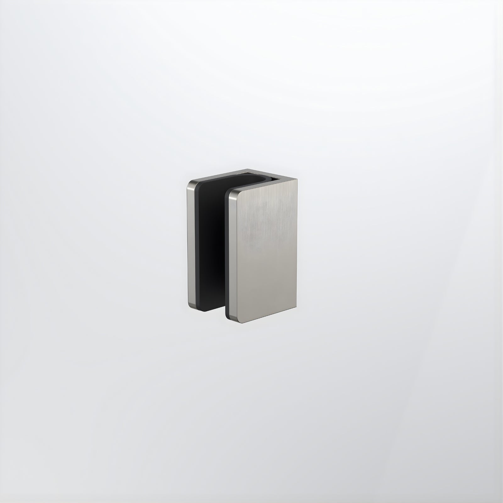 Caroma Shower Glass U Bracket Brushed Nickel 14228001BN - The Blue Space