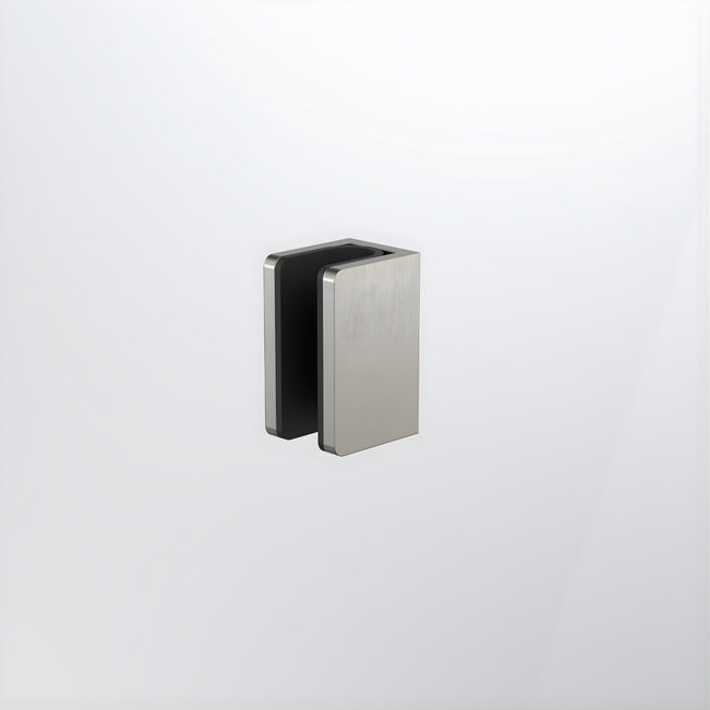 Caroma Shower Glass U Bracket Brushed Nickel 14228001BN - The Blue Space