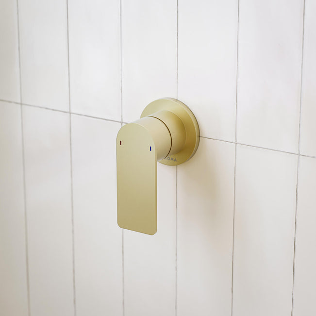 Caroma Urbane II Bath/Shower Mixer Round Plate - The Blue Space