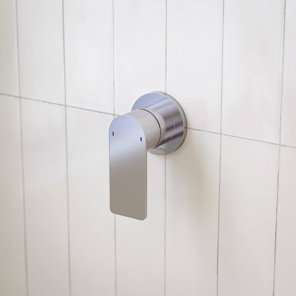 Caroma Urbane II Bath/Shower Mixer Round Chrome
