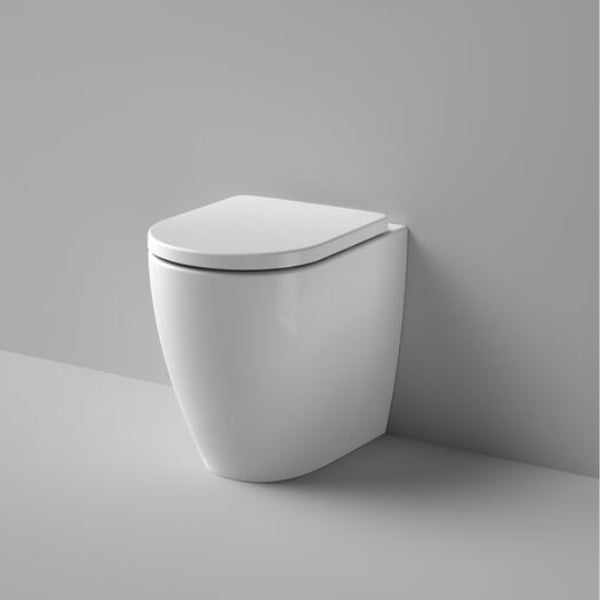 Build Your In-Wall Toilet: Caroma Urbane II Cleanflush Compact Wall Faced Toilet Pan with Geberit Sigma Cistern Option