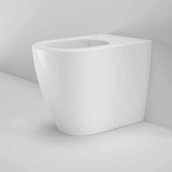 Toilet Pan Caroma Urbane II Cleanflush Wall Faced Toilet Pan + Seat 843245W/S - The Blue Space