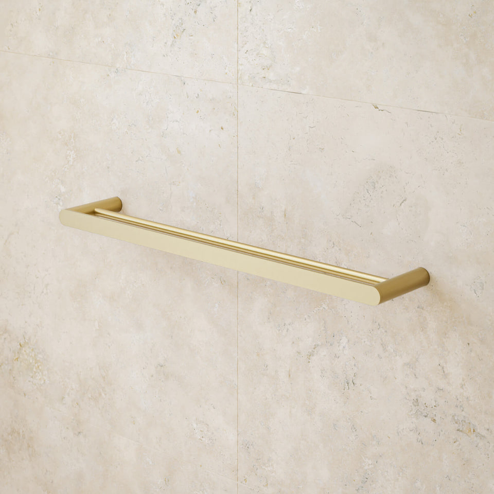 Caroma Urbane II 625mm Double Towel Rail Brushed Brass