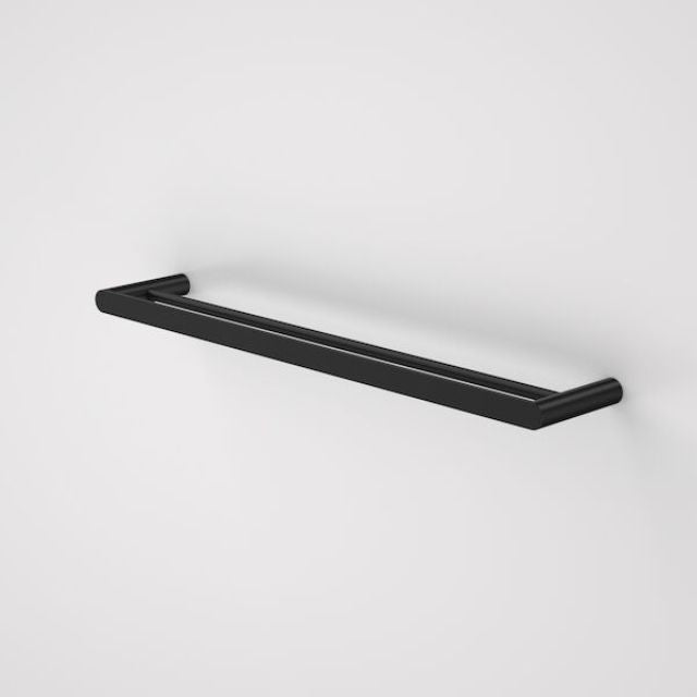 Caroma Urbane II Double Towel Rail 625mm Matte Black