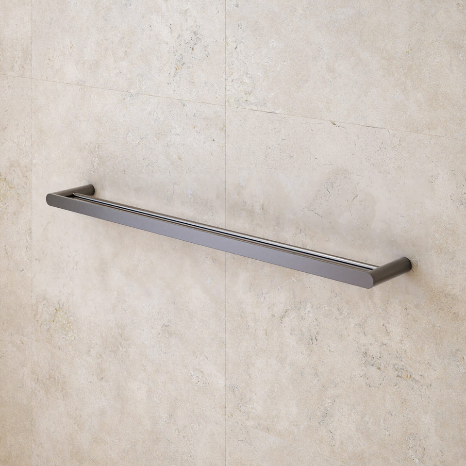 Caroma Urbane II Double Towel Rail 825mm Gunmetal