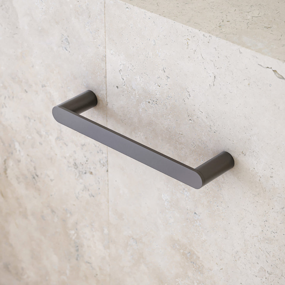 Caroma Urbane II Hand Towel Rail Gunmetal