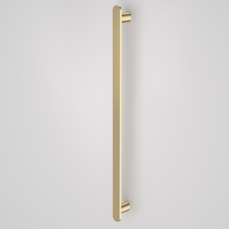 Caroma Urbane II Heated Towel Rail - Vertical - Brushed Brass