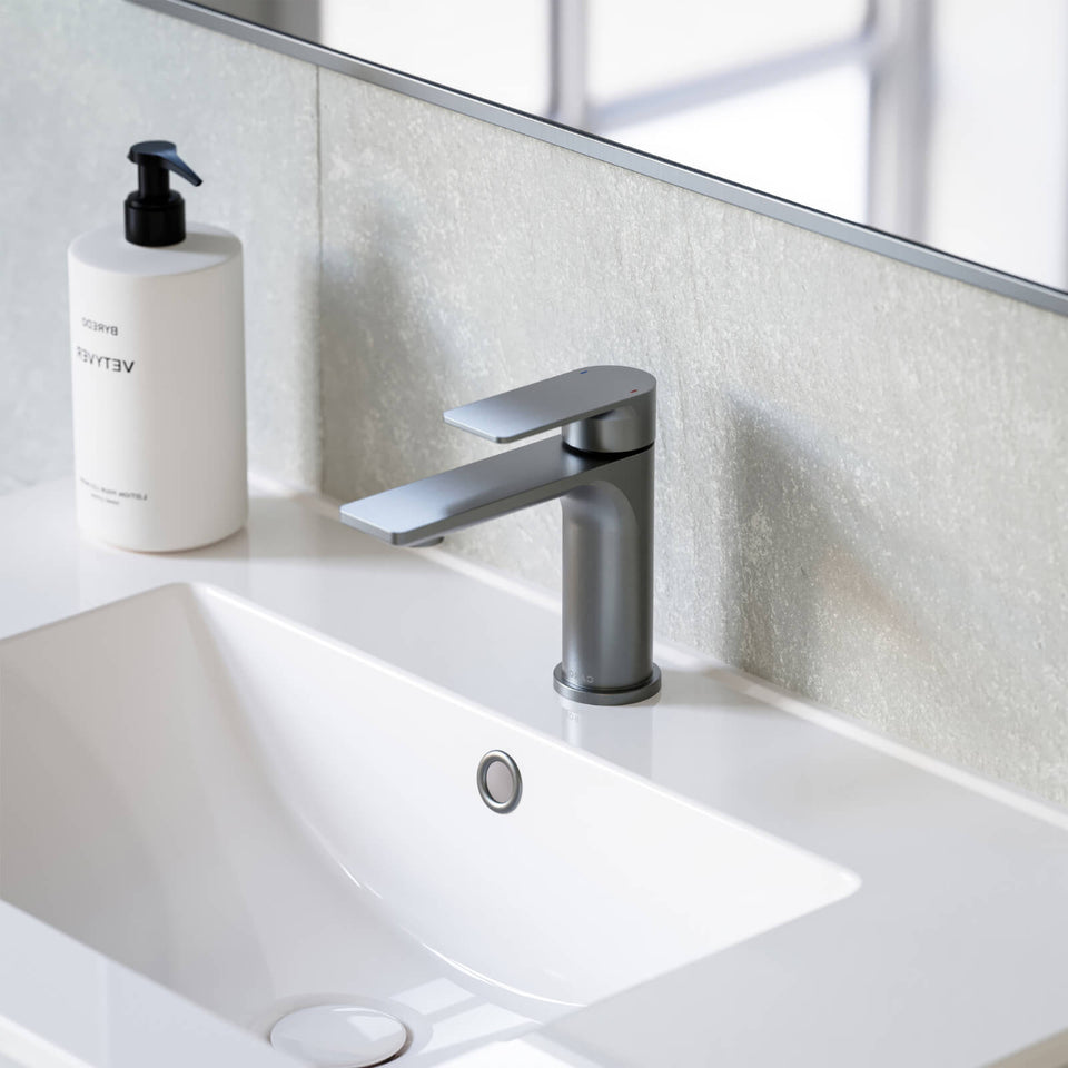 Caroma Urbane II Lead Free Basin Mixer Gunmetal