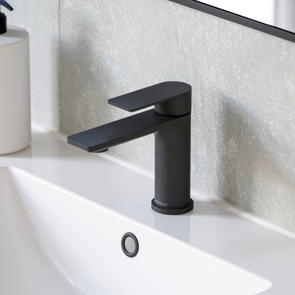 Caroma Urbane II Lead Free Basin Mixer Matte Black