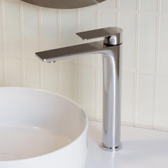 Caroma Urbane II Lead Free Tower Basin Mixer Chrome