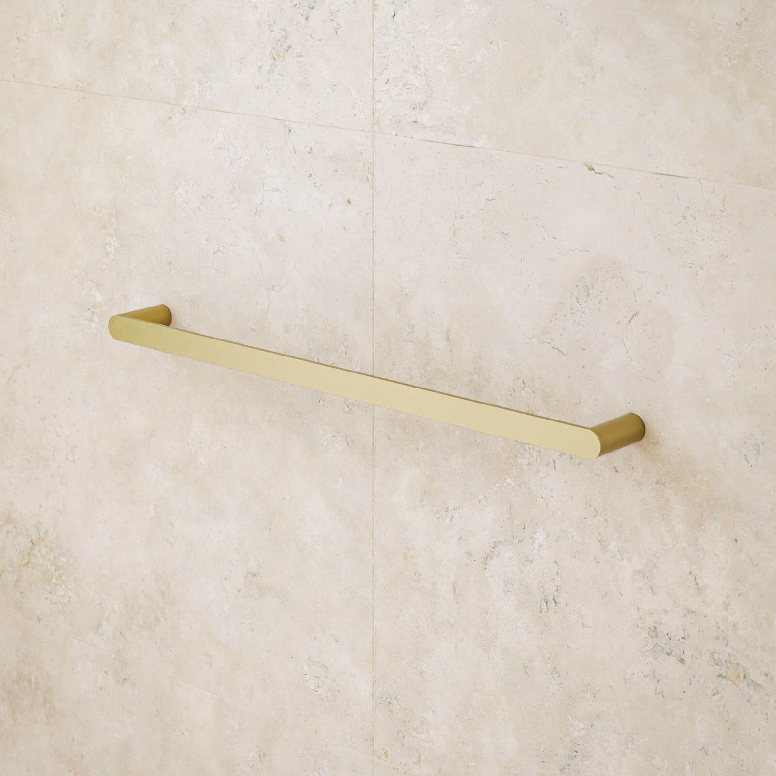 Caroma Urbane II Single Towel Rail 625 mm Brushed Brass  | The Blue Space