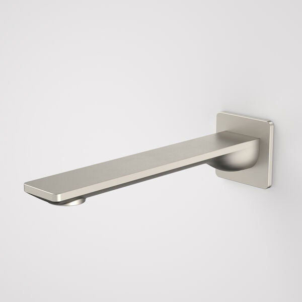 Caroma Urbane II Square 220mm Basin/Bath Outlet Brushed Nickel - CLEARANCE