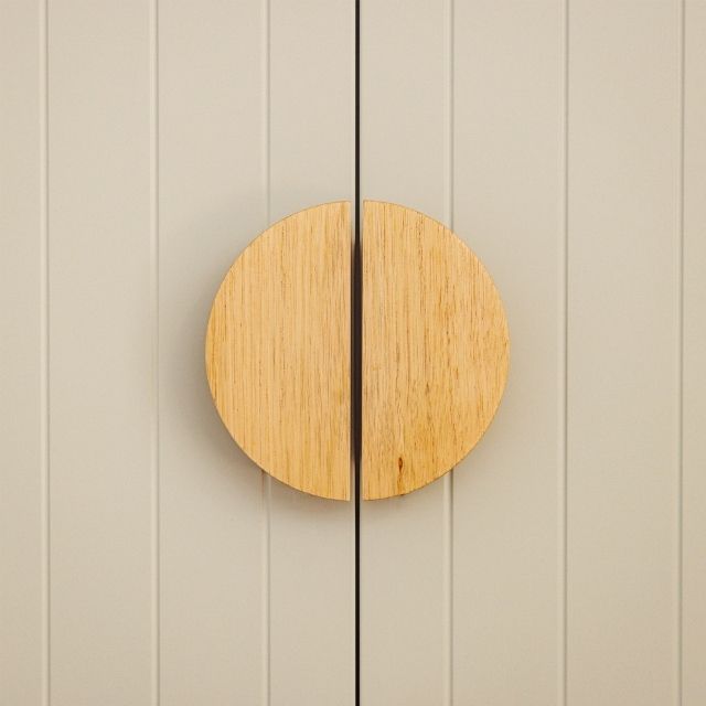 Castella Tullah Semi-Circle Reclaimed Oak Handle Tasmanian Oak