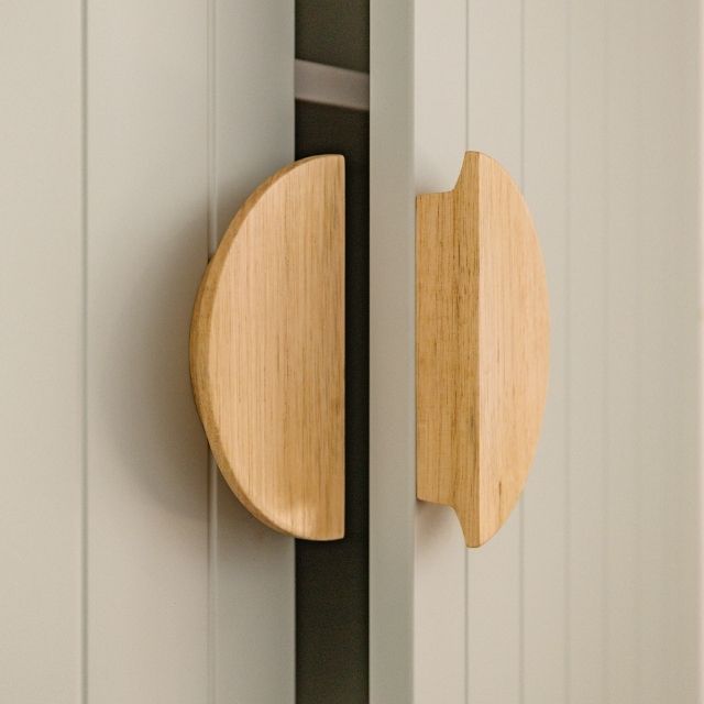 Castella Tullah Semi-Circle Reclaimed Oak Handle Tasmanian Oak