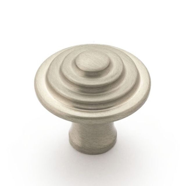 Castella Bentleigh Knob Dull Brushed Nickel