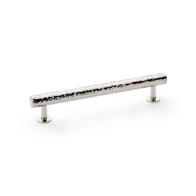 Castella Bexhill 160mm Hammered Handle Polished Nickel 801.160.28 - The Blue Space