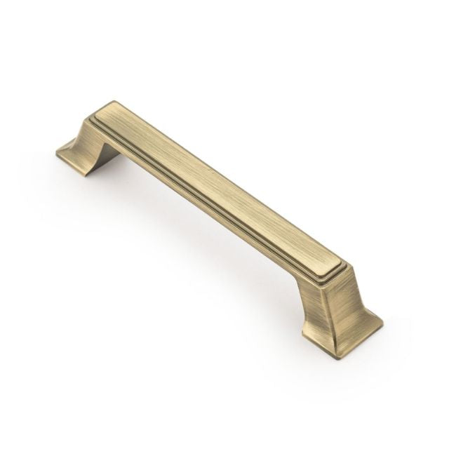 Castella Buckhurst Handle Brushed Antique Brass