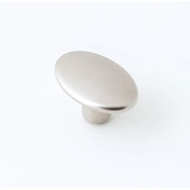 Castella Century 37mm Oval Knob Satin Nickel