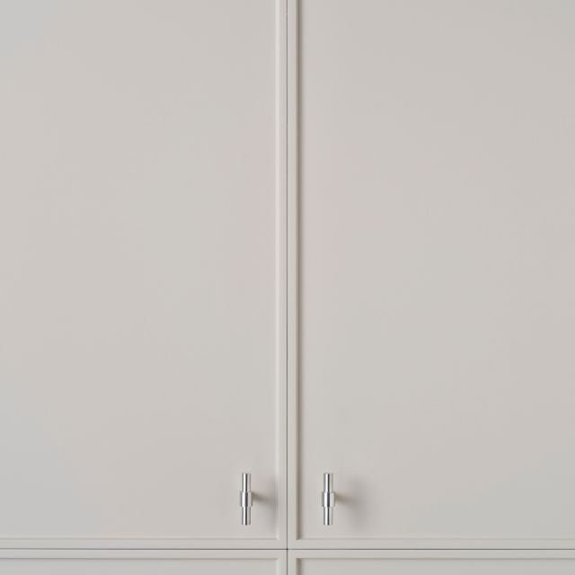 Castella Coast T-Knob Satin Stainless Steel 50mm