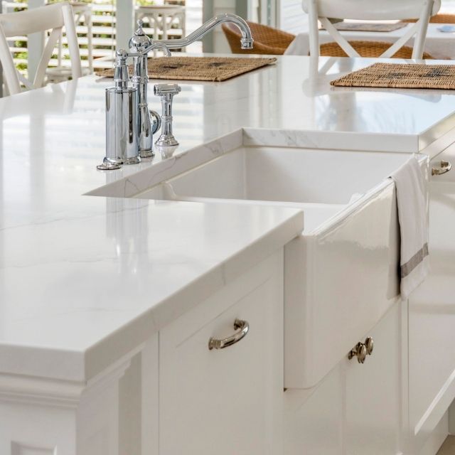Castella Decade Ridged Handle Polished Nickel