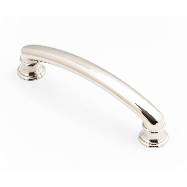 Castella Decade Ridged Handle Polished Nickel