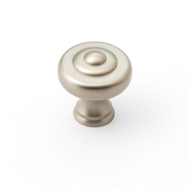 Castella Decade Knob Dull Brushed Nickel
