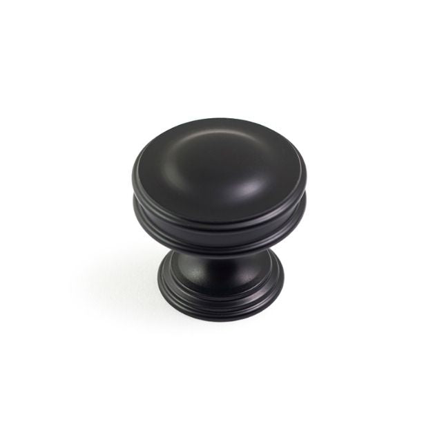 Castella Decade 35mm Dome Knob Matte Black