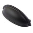 Castella Decade 76mm Cup Pull (Overall: 95mm) Matte Black 202.076.04 - The Blue Space