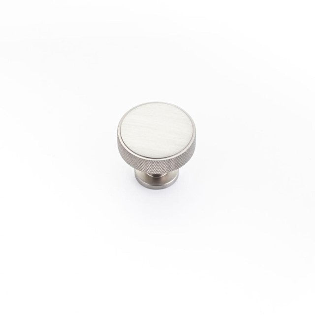 Castella Grove Knob Dull Brushed Nickel 35mm