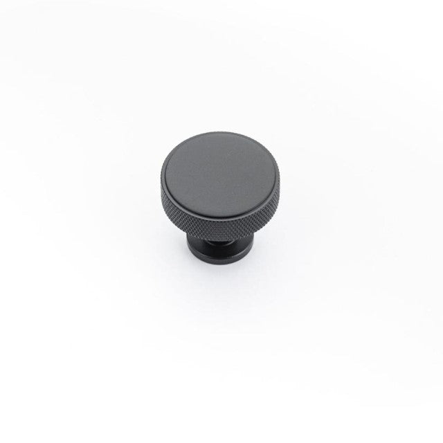 Castella Grove Knob Matt Black 35mm