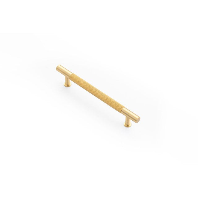 Castella Grove Pull Handle Satin Brass